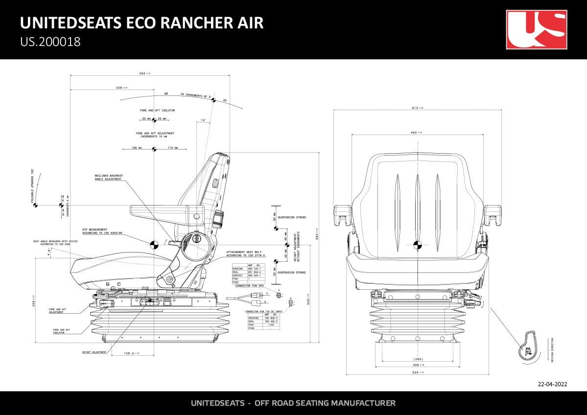 Rancher Artisan Air Seat - Image 2